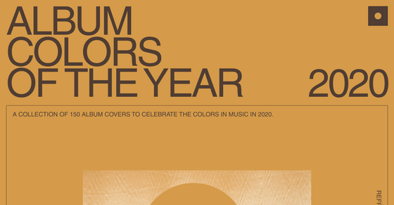 Cover thumbnail of "Album Colors Of 2020"