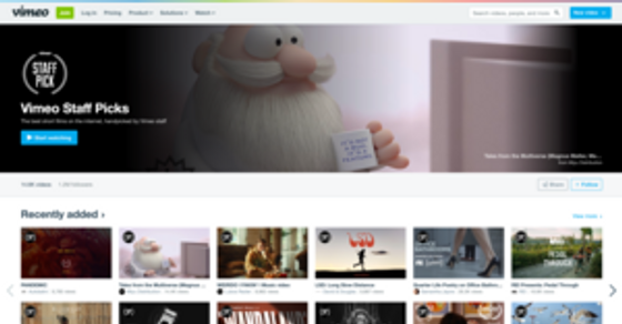 Cover thumbnail of "Vimeo Staff Pick"