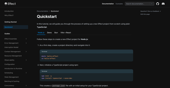 Cover thumbnail of "Effect Typescript"