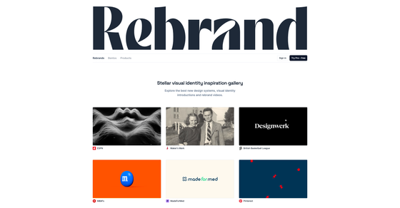 Cover thumbnail of "Rebrand"