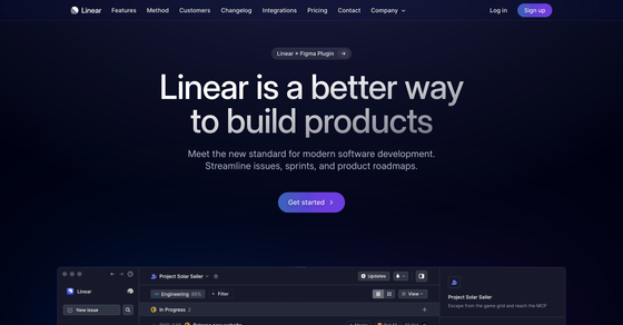 Cover thumbnail of "Linear App"