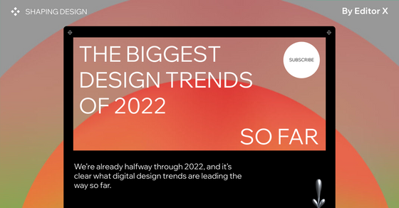 Cover thumbnail of "Digital Design Trends 2022"