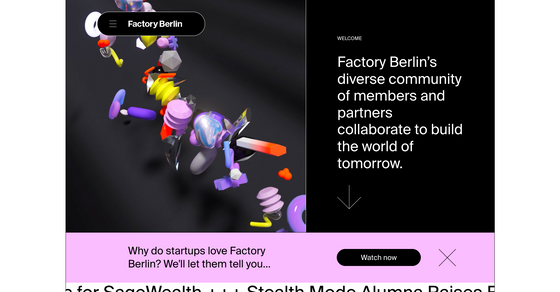 Cover thumbnail of "Factory Berlin"