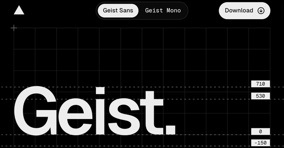 Cover thumbnail of "Geist Vercel Font"