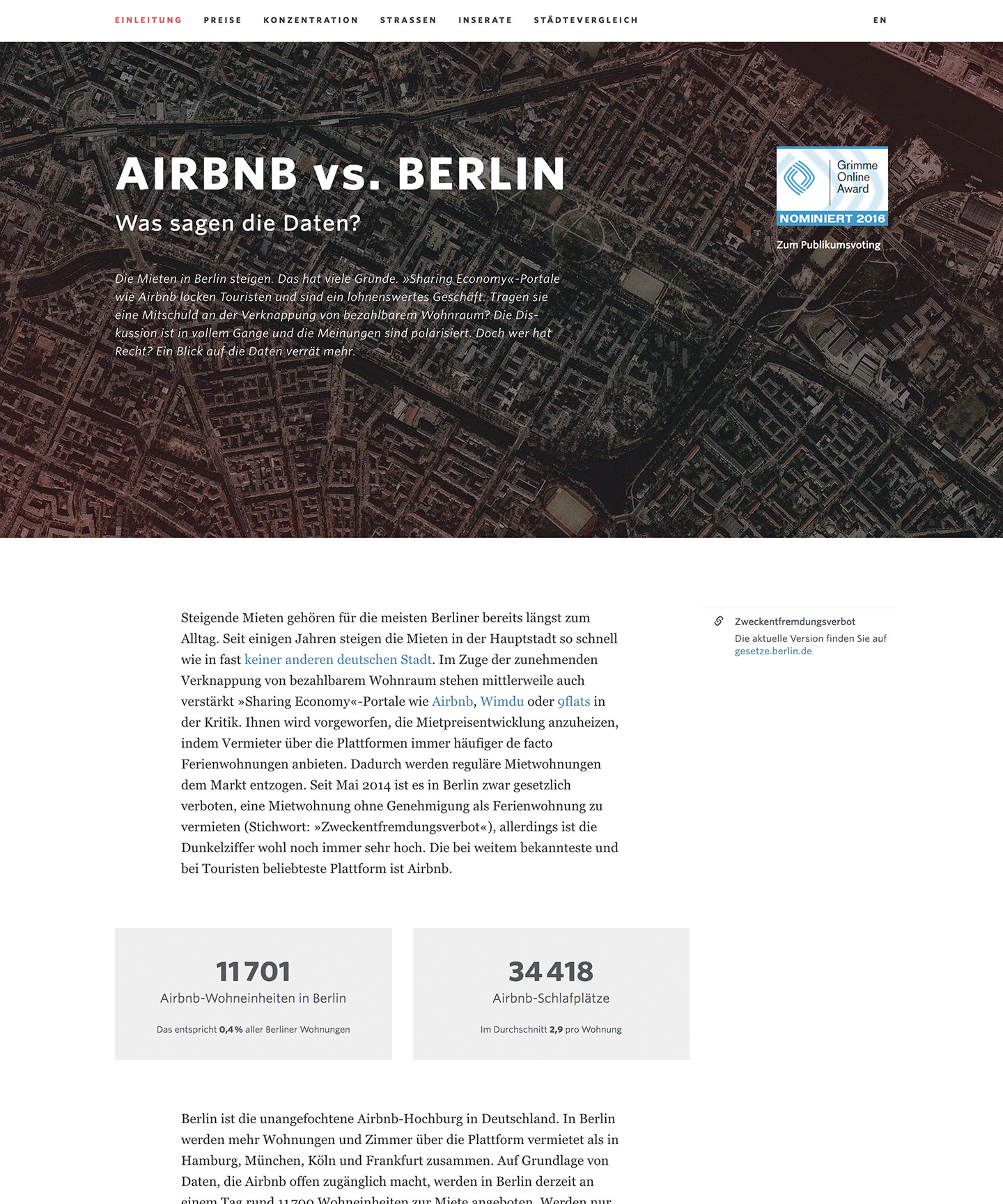 Thumbnail for the project "Airbnb vs. Berlin"