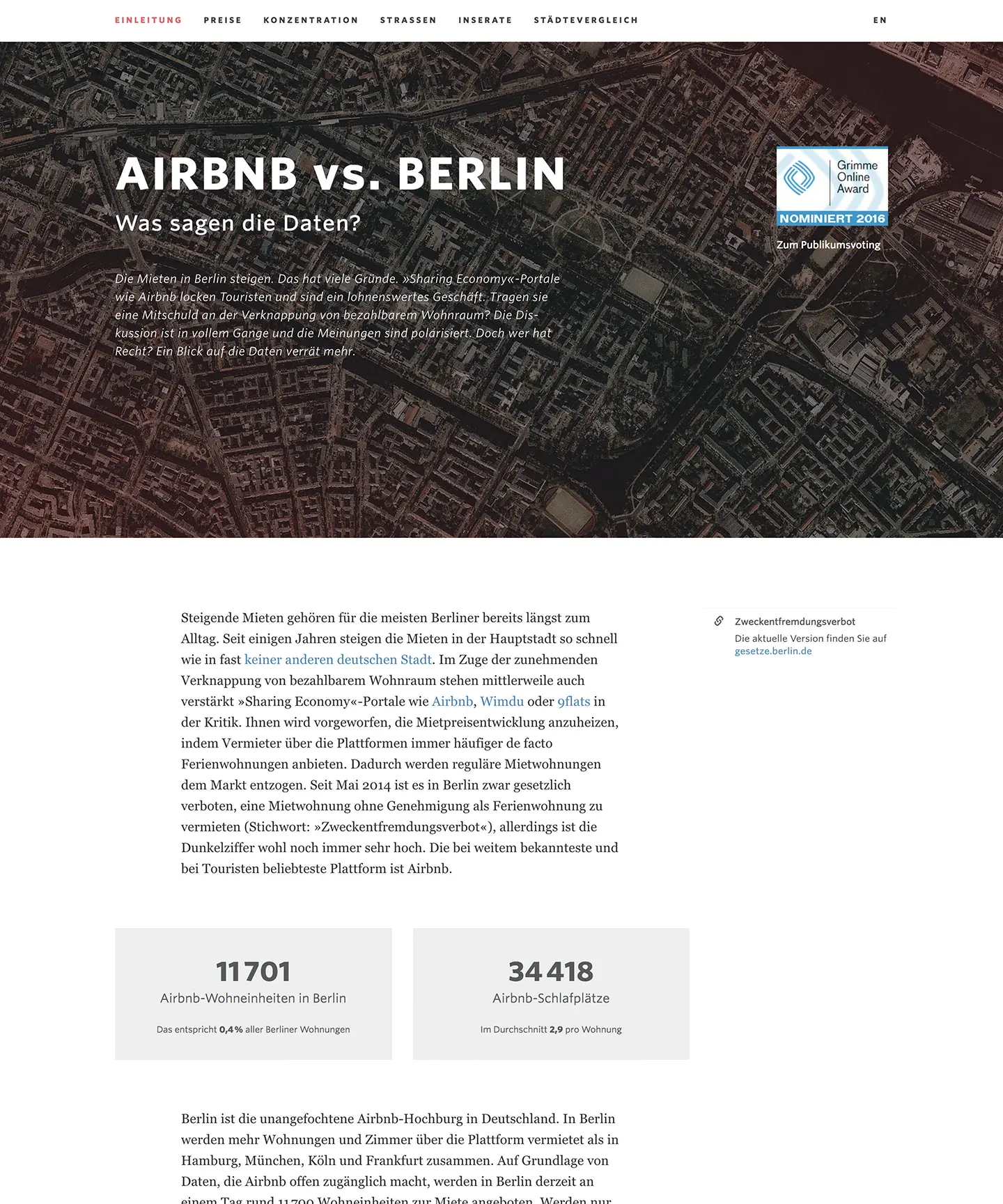 Thumbnail for the project "Airbnb vs. Berlin"