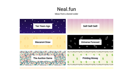Cover thumbnail of "Neal.fun"