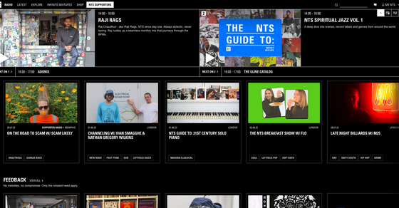 Cover thumbnail of "NTS Radio"