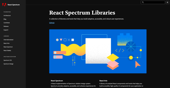 Cover thumbnail of "Adobe React Spectrum"