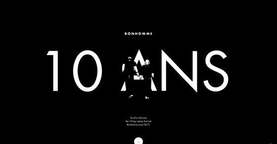 Cover thumbnail of "10 ans Bonhomme"