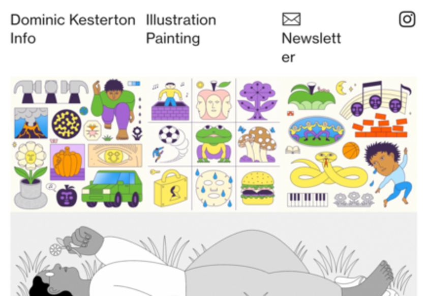 Cover thumbnail of "dominickesterton.com"