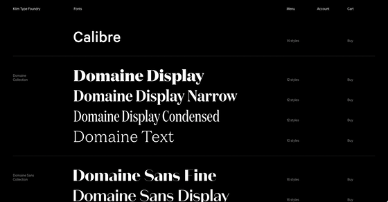 Cover thumbnail of "Klim Type Foundry"