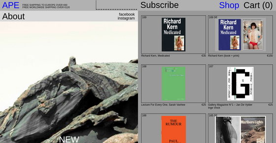 Cover thumbnail of "APE"