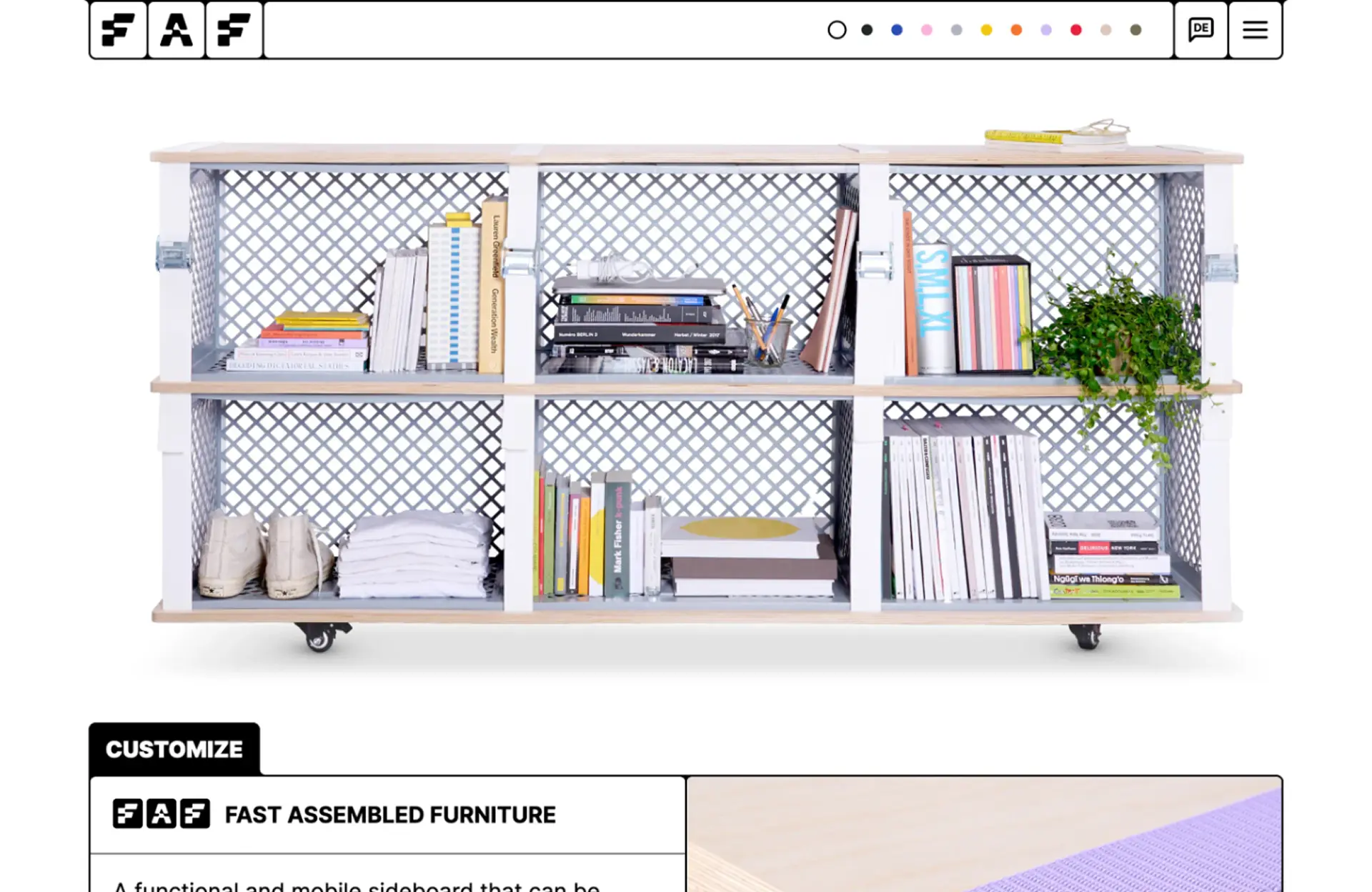 Fast Assembled Furniture