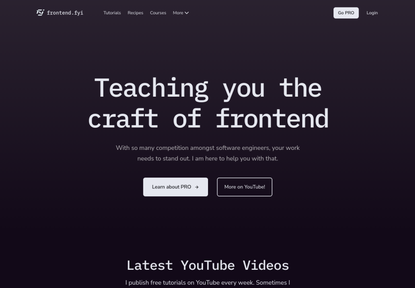 Cover thumbnail of "Frontend.FYI"