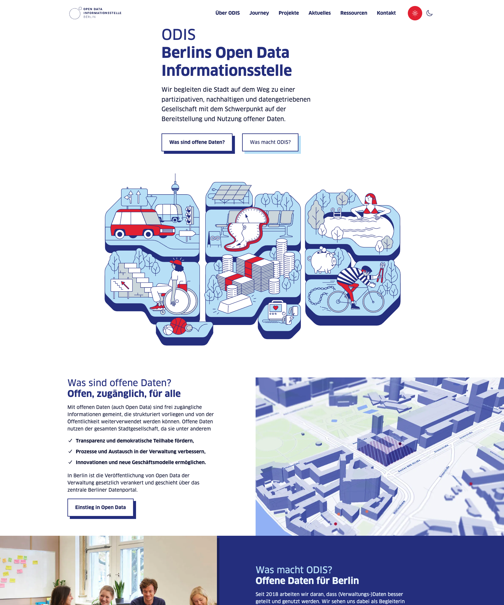 Thumbnail for the project "Open Data Information Office"